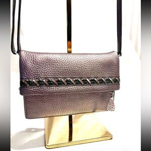 Brighton Shimmering Purple Crossbody Bag